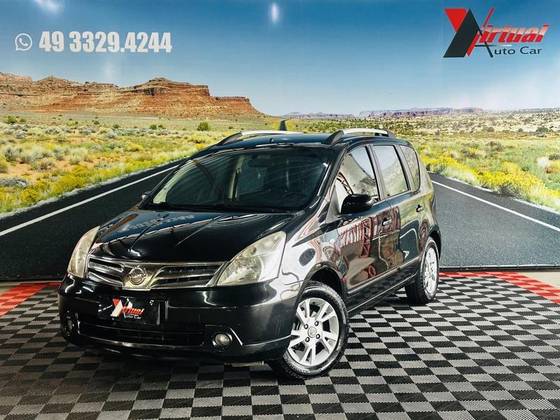 NISSAN LIVINA 1.8 SL 16V FLEX 4P AUTOMÁTICO NISSAN LIVINA 1.8 SL 16V FLEX 4P AUTOMÁTICO